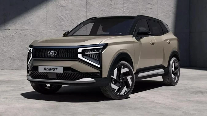Lada Azimut: Russian brand's first new model in a decade unveiled