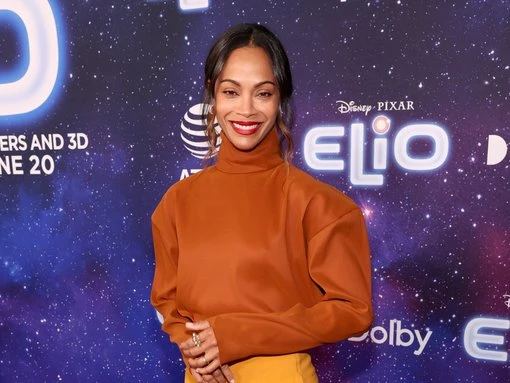 Zoe Saldana ate green apples to prepare for Elio voice role