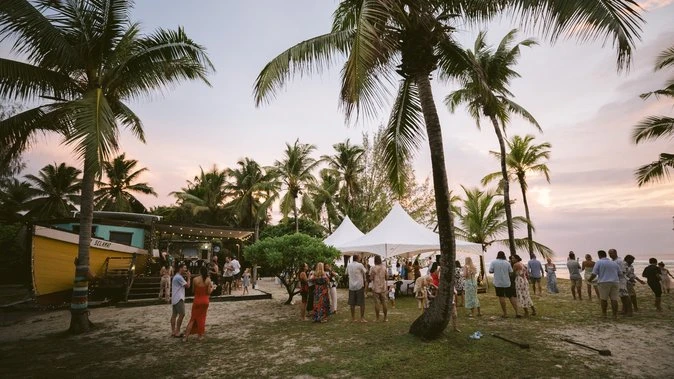 Island wedding a picture-perfect reality
