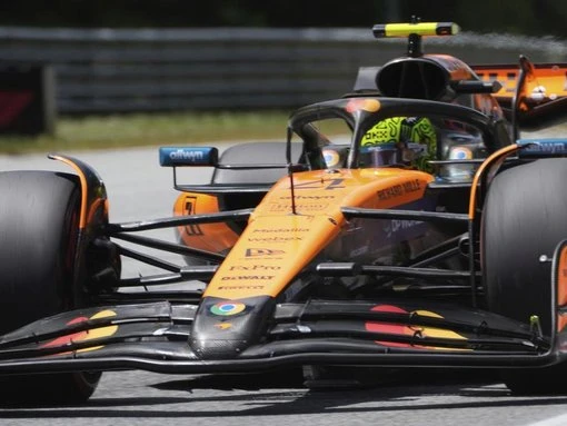 F1 practice makes perfect as Norris pips Piastri