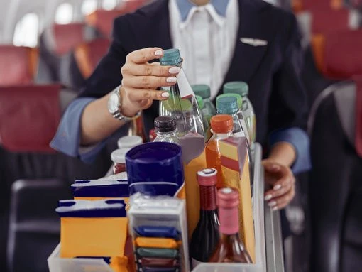 Major airline eyes ban on drink trolley staple