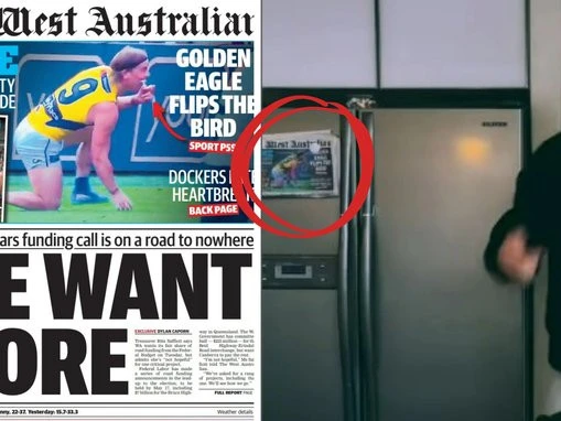 Stick it on the fridge! Reid’s love of The West
