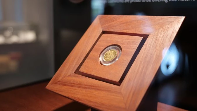 Coin worth half a million dollars on display at Perth Mint