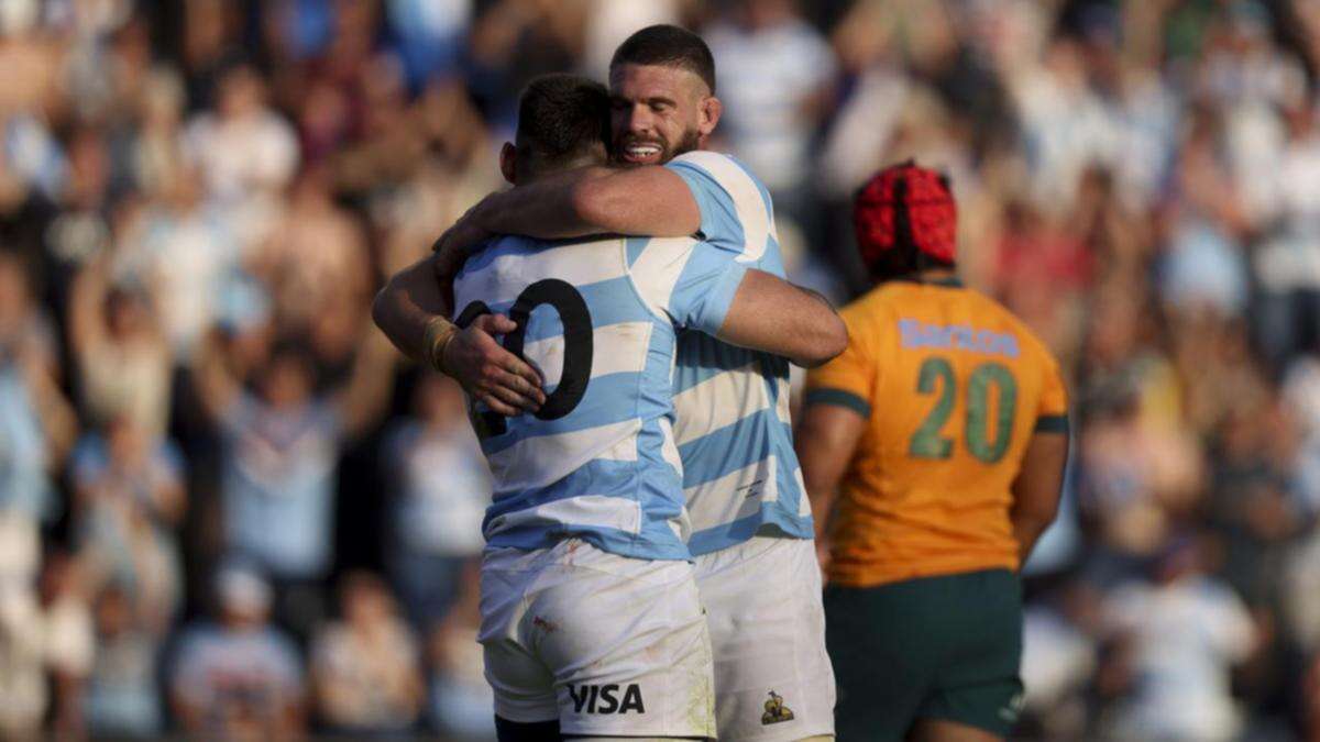 Argentina hand Wallabies historic Santa Fe belting