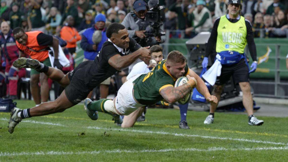 Boks beat NZ, close in on Rugby Championship crown