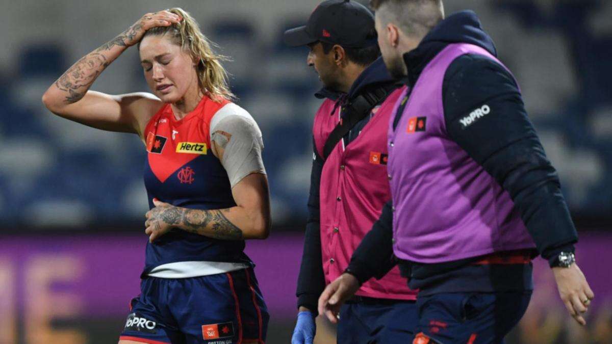 Melbourne star Harris ruled out for rest of AFLW season