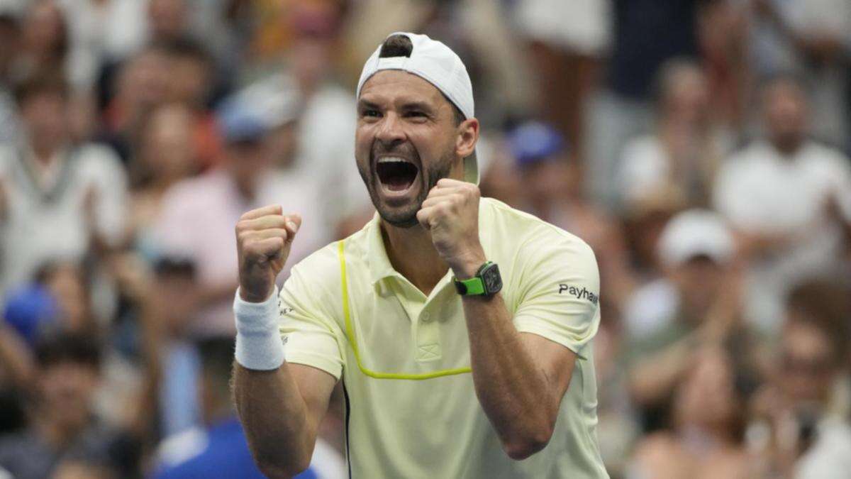 Dimitrov downs Rublev, returns to US Open quarterfinals