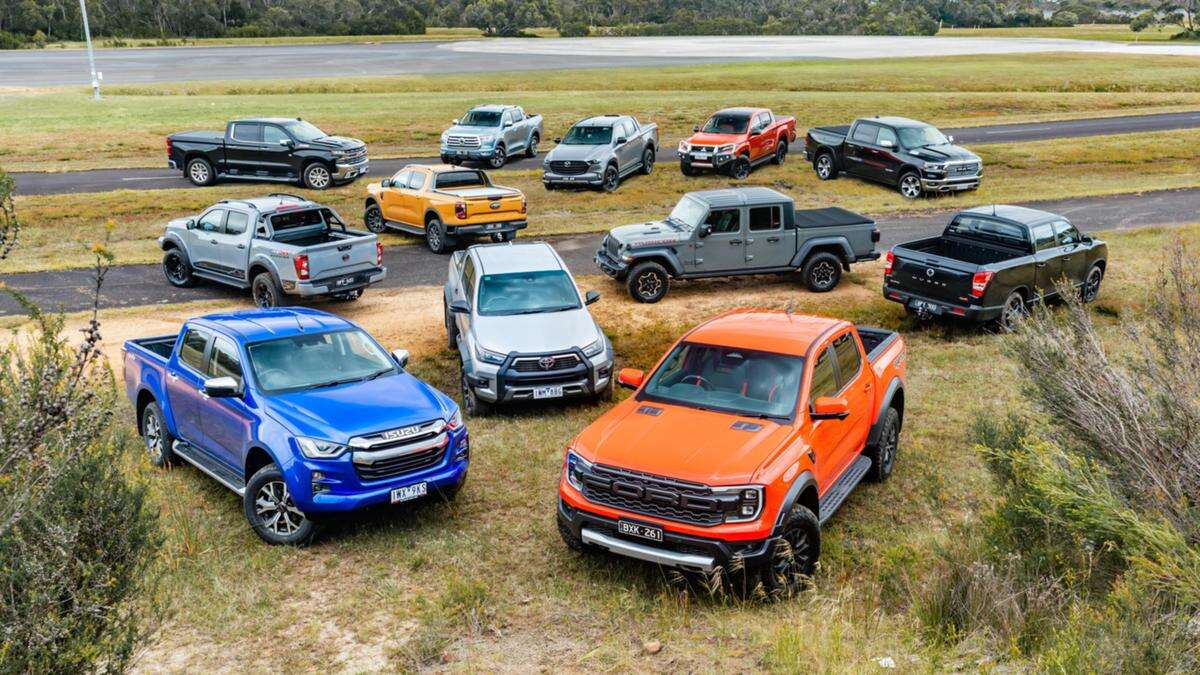 How much Australia's 10 best-selling utes cost to service