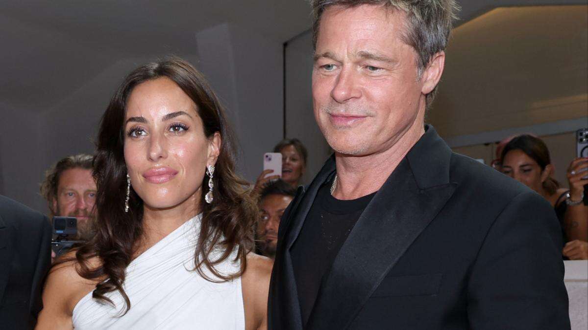 Brad Pitt and Ines de Ramon make their red carpet debut after two years of dating