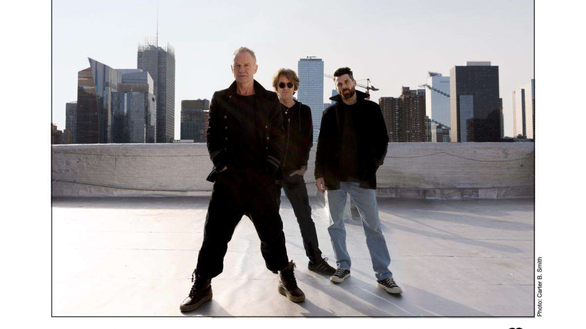 Sting releases new blues tune backed by new trio