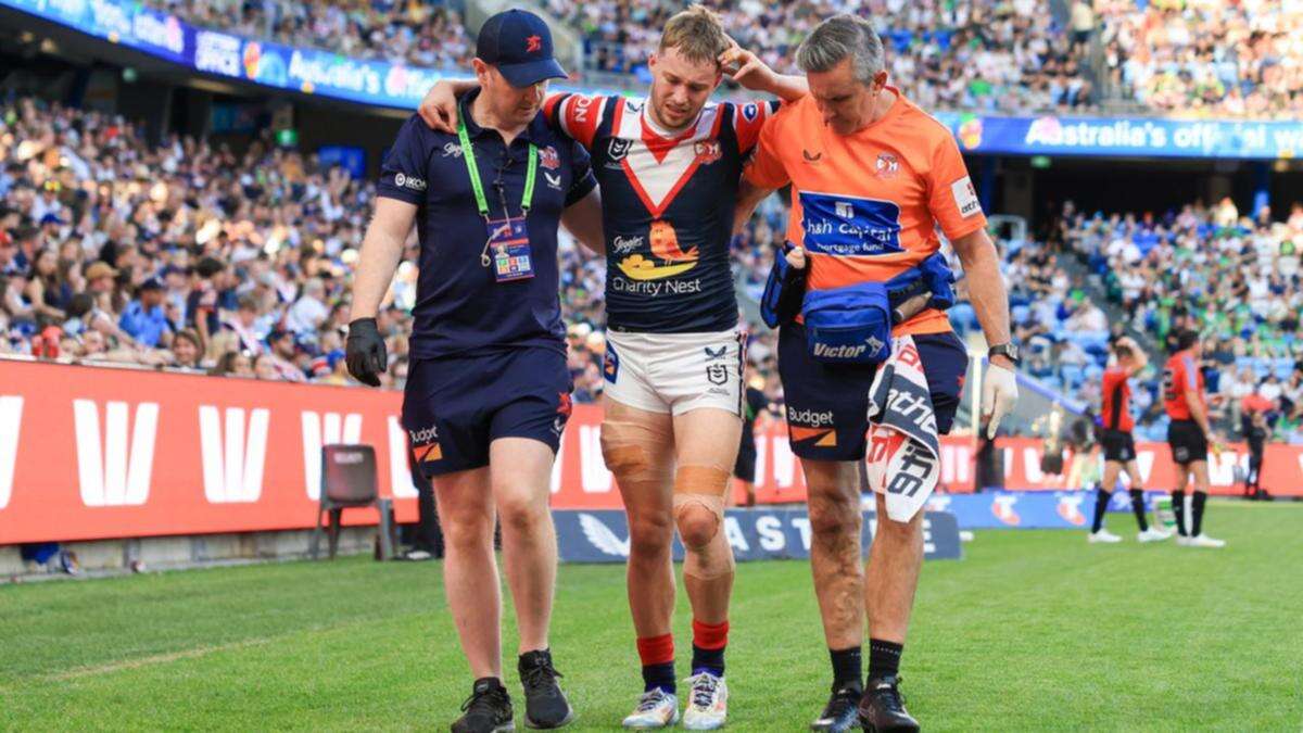 Walker out for season, Roosters fear for Smith's knee