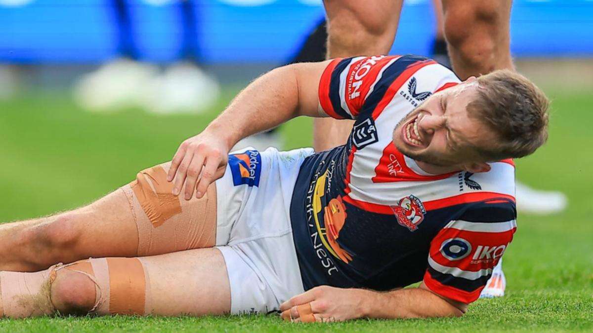 Sam Walker injured in blow to Roosters' finals hopes