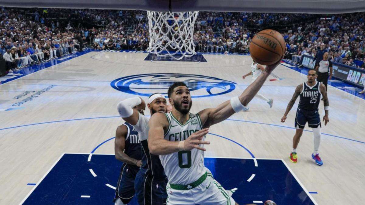 Celtics hold off Dallas rally, take 3-0 NBA Finals lead