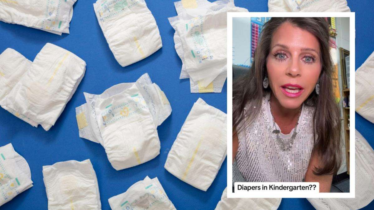 Kindergarten kids in nappies: Teacher slams parents