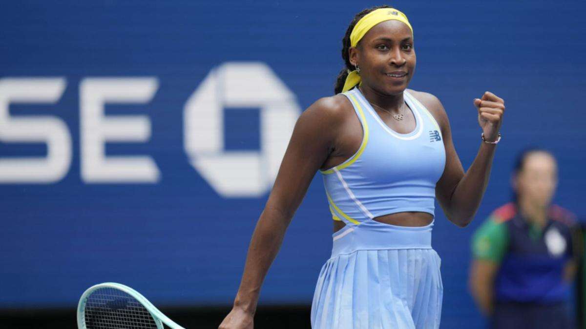 Coco Gauff opens US Open title defence grand in style