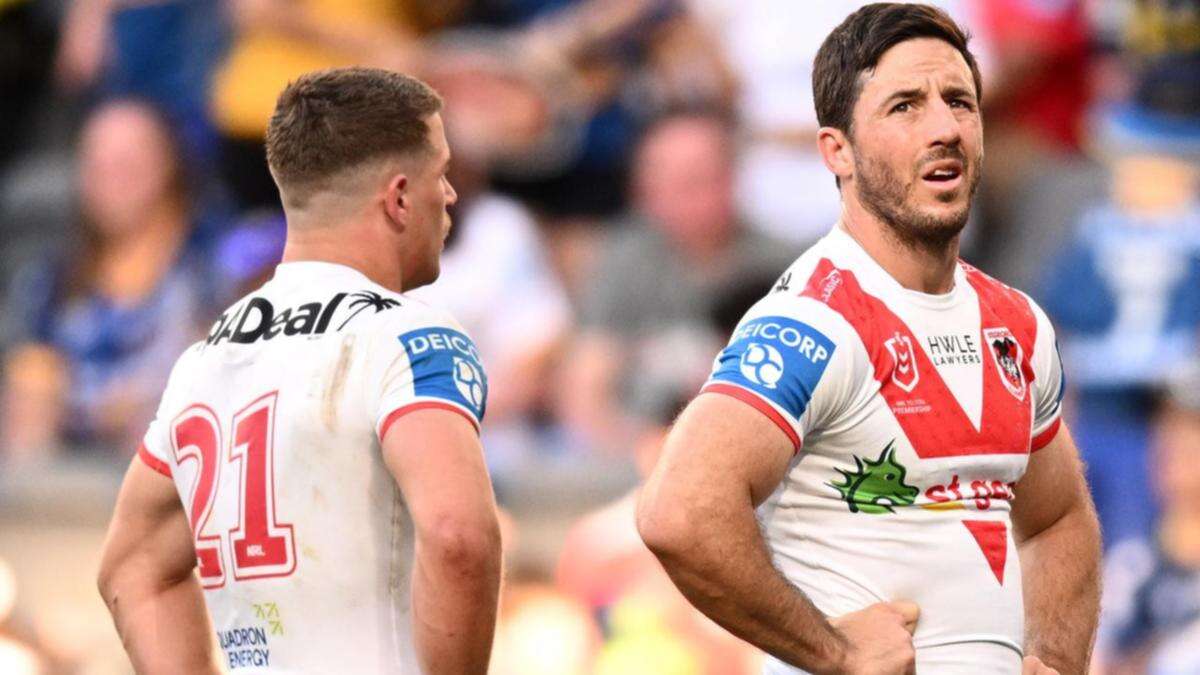 NRL finals race blown open as Eels stun woeful Dragons