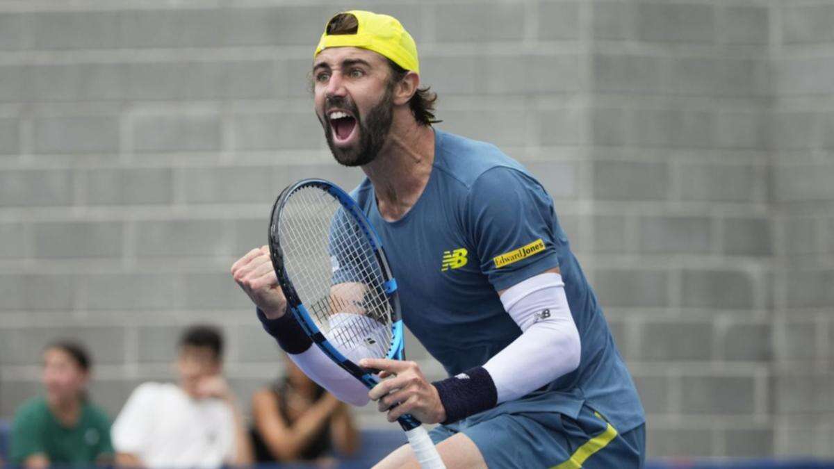 Aussie Thompson bounces seventh seed from the US Open