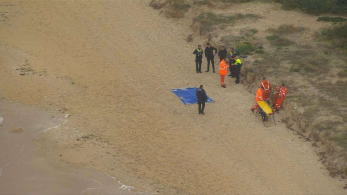 Horror as woman’s body found on popular beach