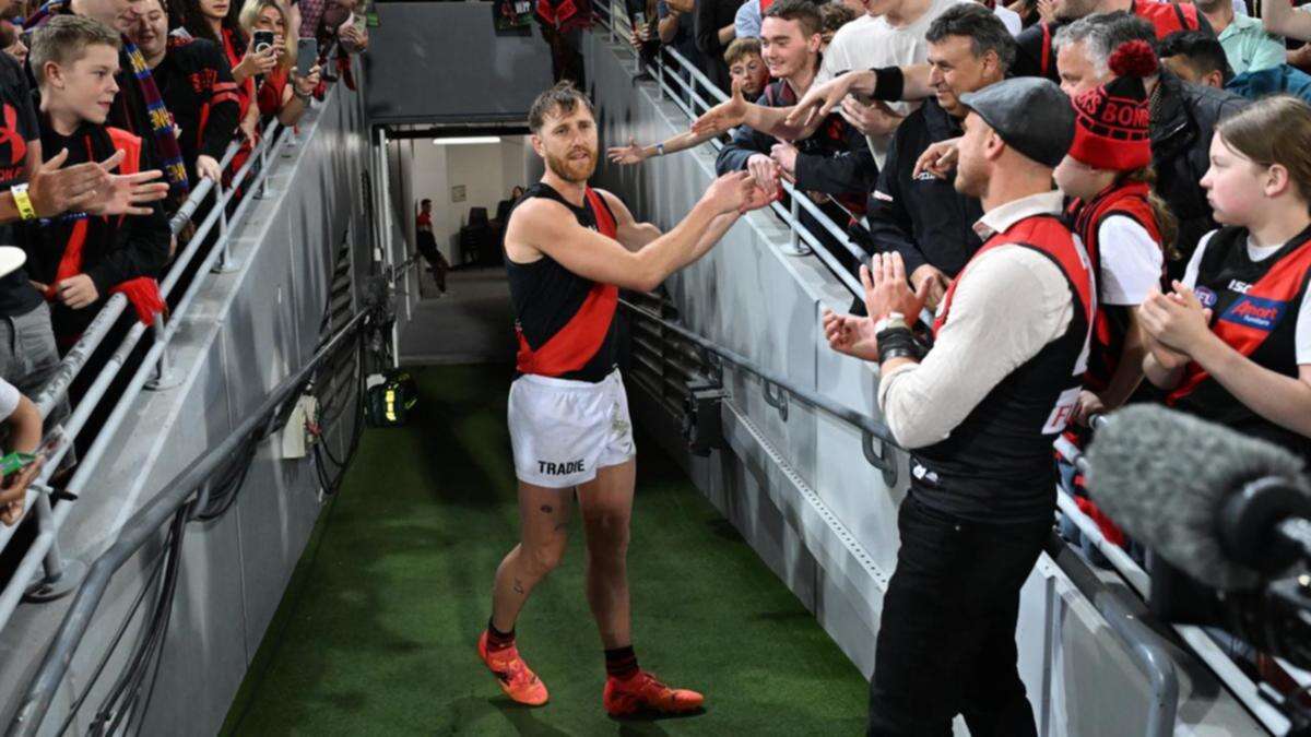 Heppell celebrated as Bombers seek fixes to bridge gap