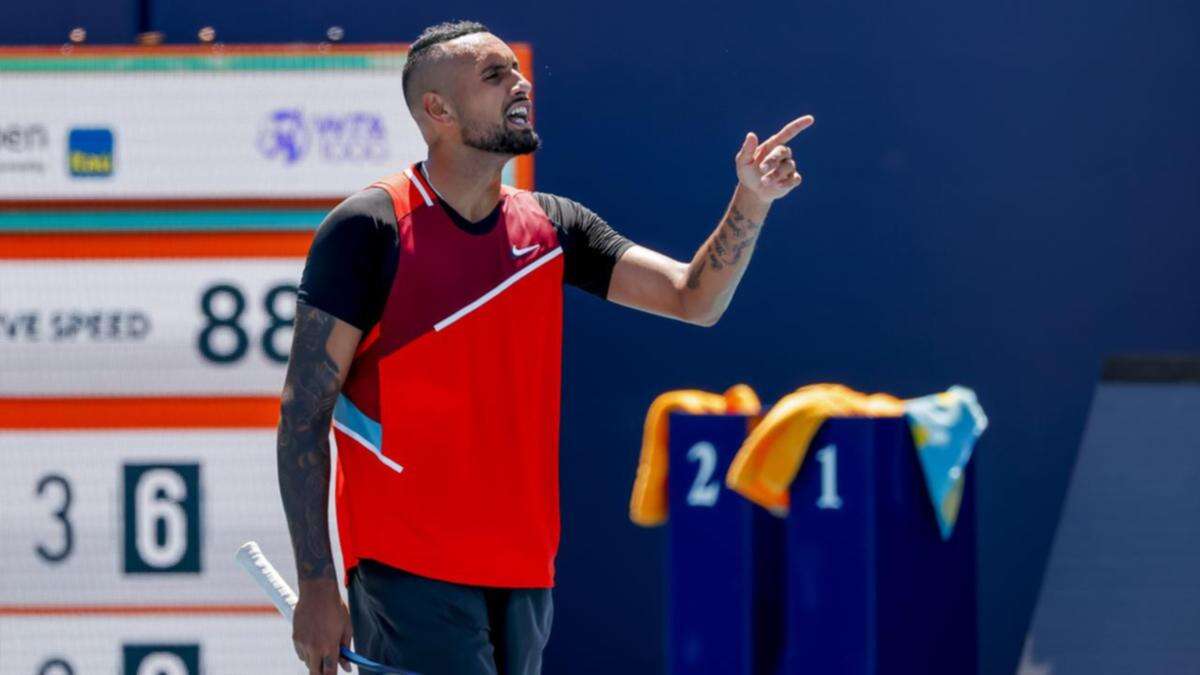 Sinner prepares for interview with critic Kyrgios