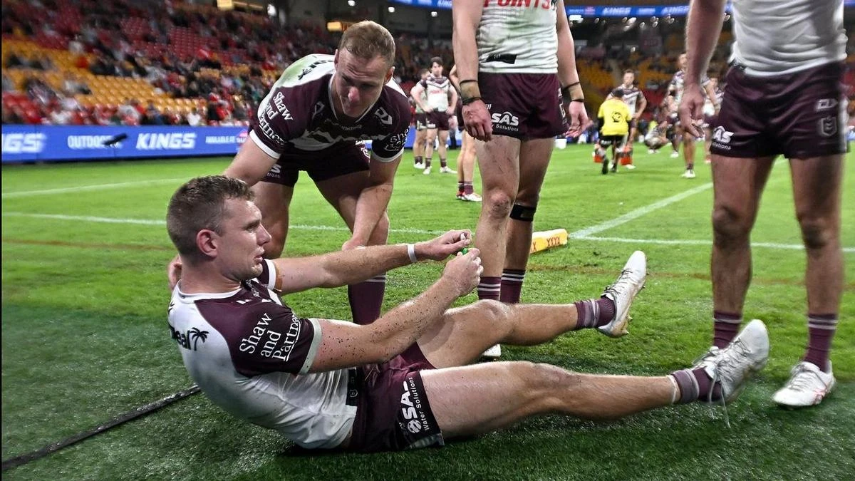Trbojevic hamstring injury rocks Manly and NSW Blues