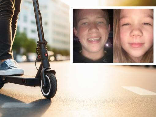 ‘Brother & sister on e-scooter’ killed by hit and run driver