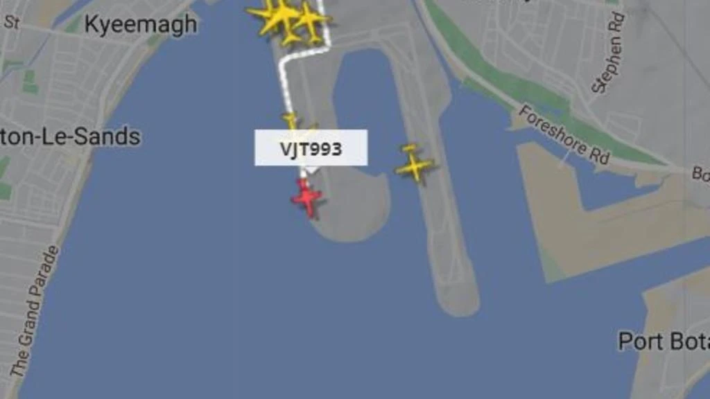 Taylor Swift’s private jet takes off from Syd