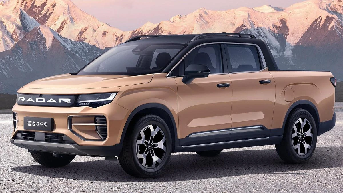 China's Radar electric ute gets all-wheel drive, more power