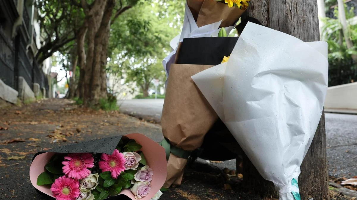 Touching detail at alleged murder scene