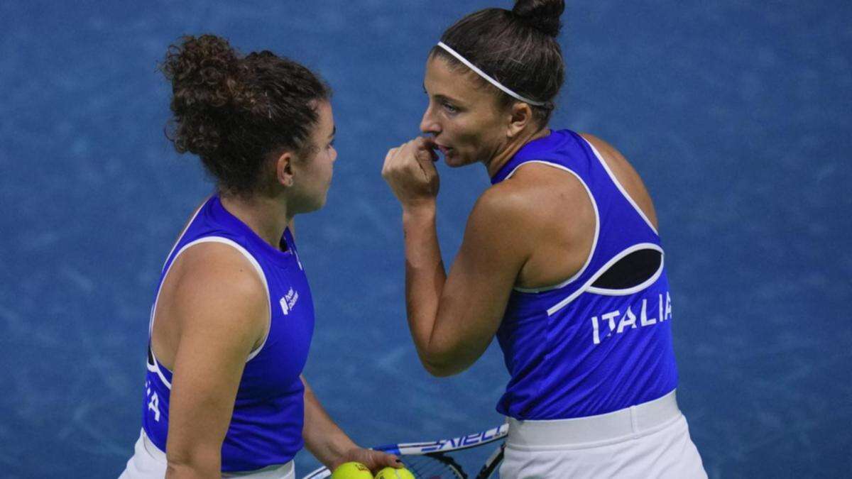 Italy rally to clinch Billie Jean King Cup final return