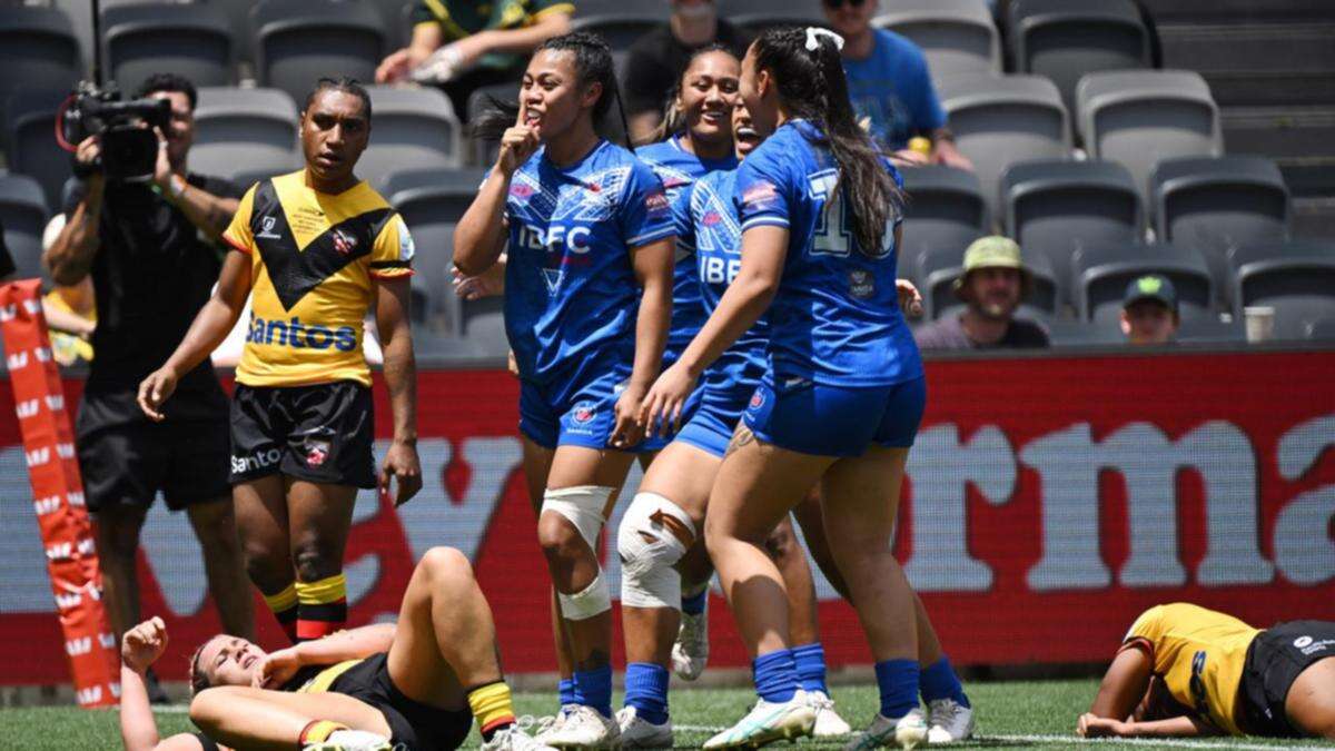 Samoa clinch Pacific Cup promotion with PNG thrashing