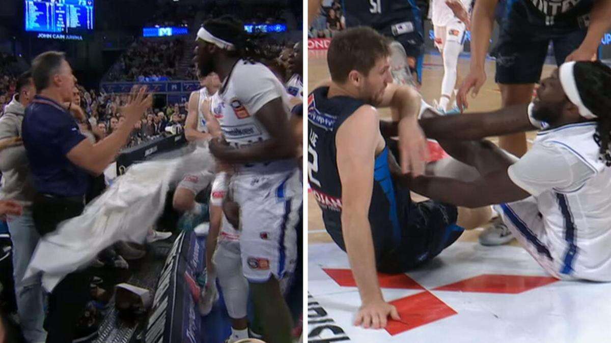 Fans thrown out in shocking NBL scenes