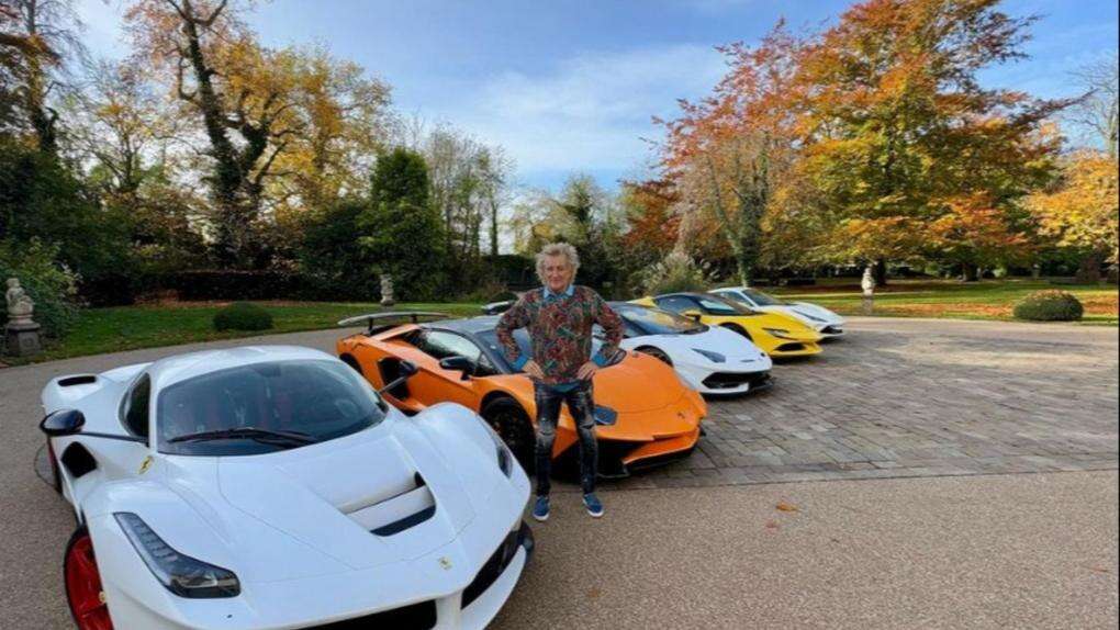 Rod Stewart considers selling beloved sports cars due to Britain's pothole-plagued roads