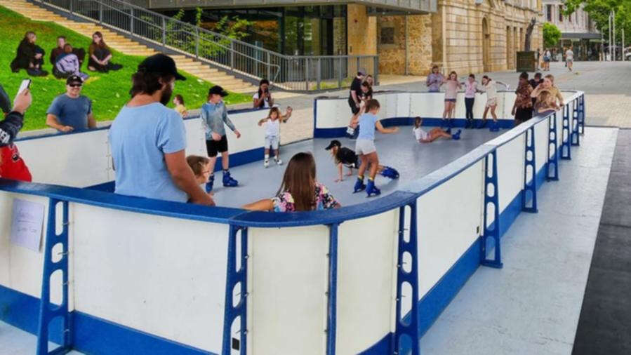 City south of Perth to open synthetic ice skating rink