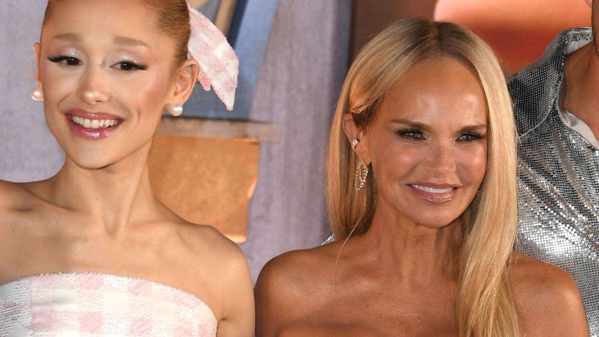 Ariana Grande was 'nervous' to sit with Kristin Chenoweth at Wicked premiere: 'We were both crying'