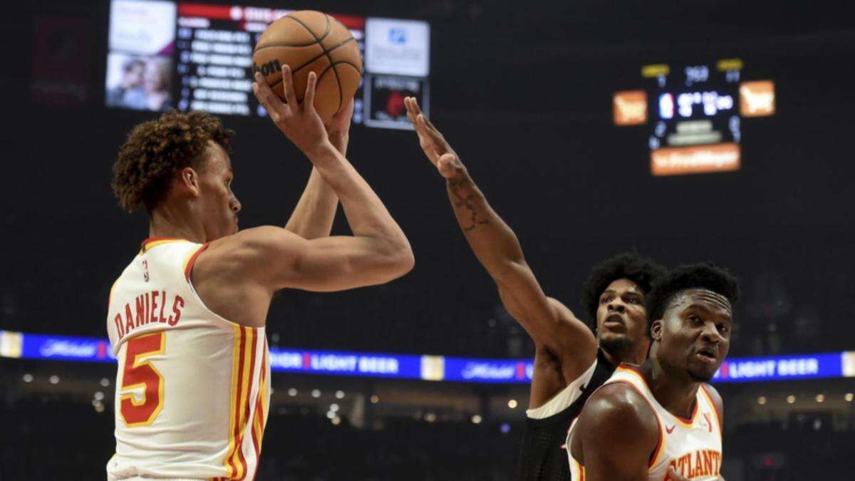 Aussie Daniels' NBA streak ends in Hawks loss