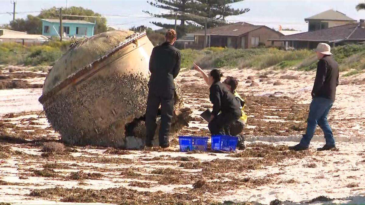 Future of space junk that washed up in WA revealed