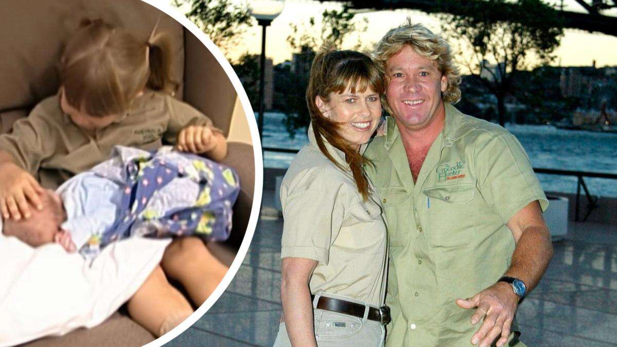 Robert Irwin shares TEARY tribute to Steve on Bindi’s b-day