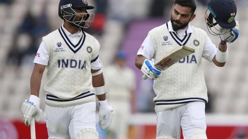 Kohli helps India rebuild in WTC final