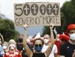 Protests as Brazil tops 500K COVID deaths