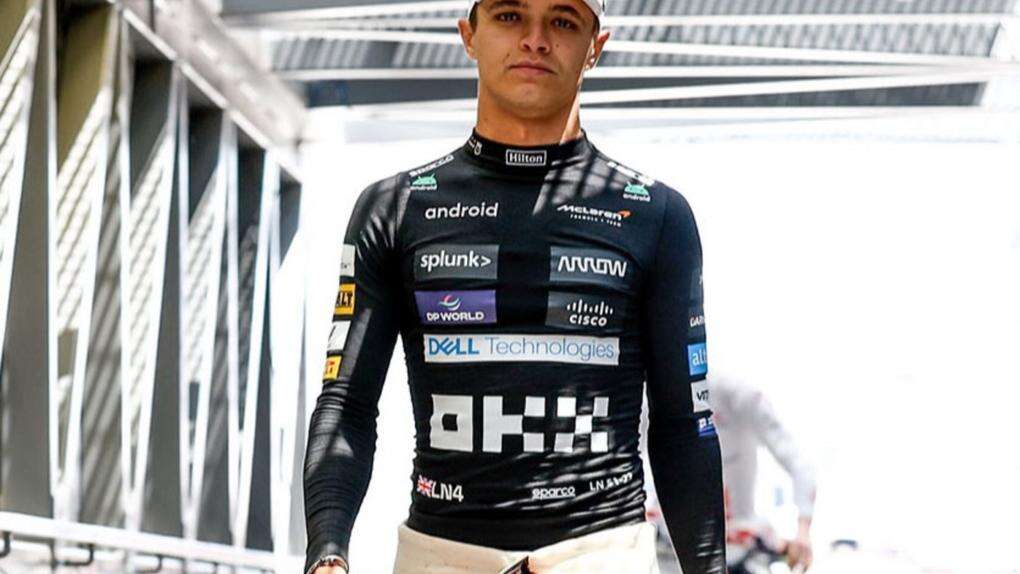 Lando Norris needs a stylist