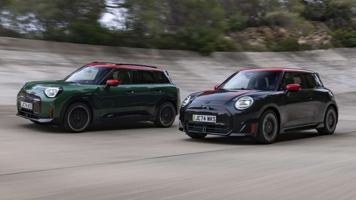 Mini EVs get the hot JCW treatment