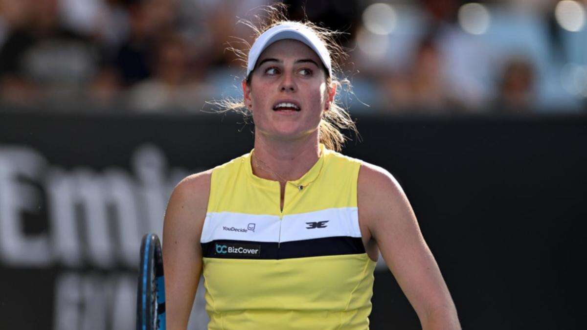 Aussie Birrell loses in her first WTA tournament final