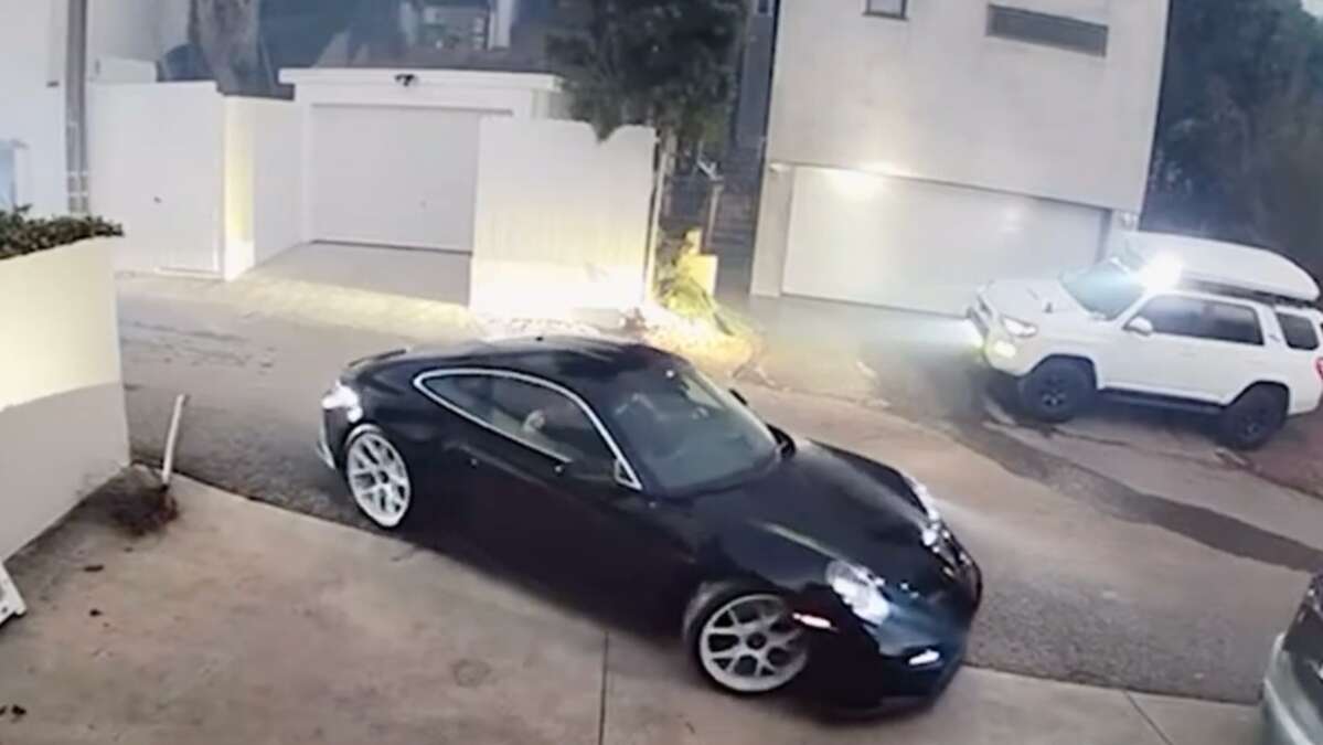 California man risks his life to save rare Porsche from LA fires