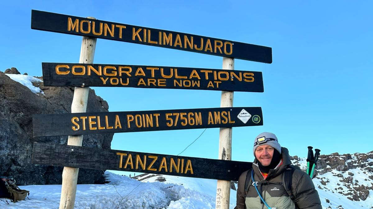 Perth man battling chronic condition conquers Mt Kilimanjaro