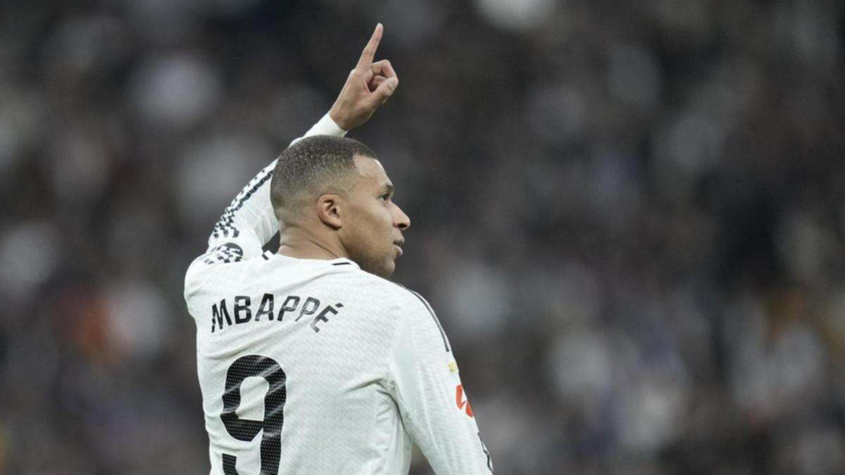 Mbappe brace as Real Madrid power back to the top