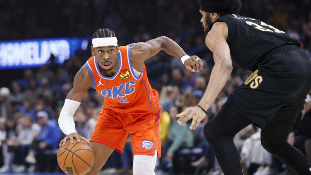 Thunder storm the Cavs in lopsided NBA marquee matchup