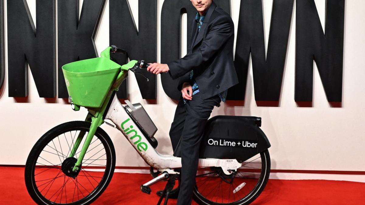 Timothee Chalamet fined after riding e-bike to A Complete Unknown premiere