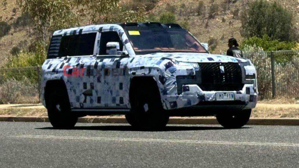 BYD’s luxury Range Rover rival spotted in the Australian Outback