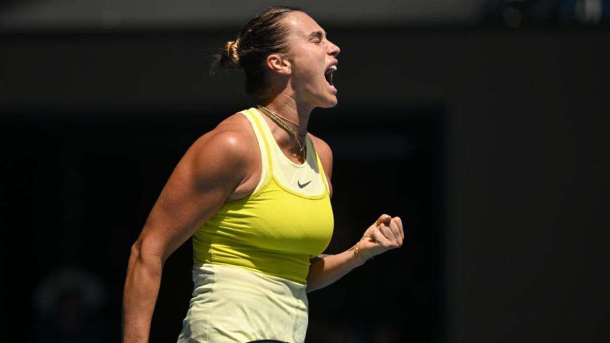 Sabalenka emulates Serena in charge to Open quarters